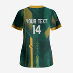 Australia Socceroos 2026 Custom Scrub Top Go Aussie Kangaroo National Color