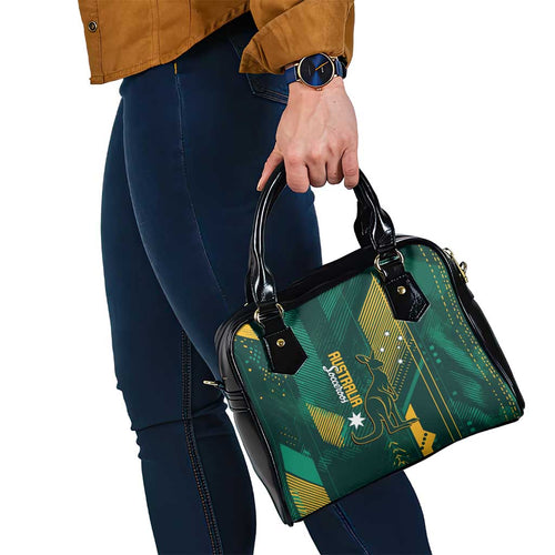 Australia Socceroos 2026 Custom Shoulder Handbag Go Aussie Kangaroo National Color