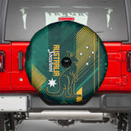 Australia Socceroos 2026 Custom Spare Tire Cover Go Aussie Kangaroo National Color