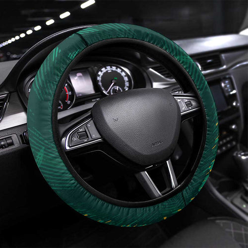 Australia Socceroos 2026 Steering Wheel Cover Go Aussie Kangaroo National Color