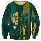 Australia Socceroos 2026 Custom Sweatshirt Go Aussie Kangaroo National Color
