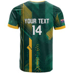 Australia Socceroos 2026 Custom T Shirt Go Aussie Kangaroo National Color