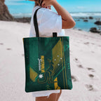 Australia Socceroos 2026 Custom Tote Bag Go Aussie Kangaroo National Color