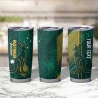 Australia Socceroos 2026 Custom Tumbler Cup Go Aussie Kangaroo National Color