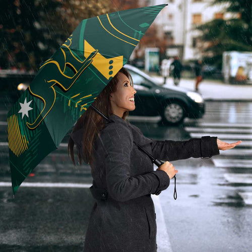 Australia Socceroos 2026 Custom Umbrella Go Aussie Kangaroo National Color