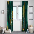 Australia Socceroos 2026 Custom Window Curtain Go Aussie Kangaroo National Color