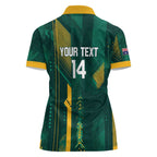 Australia Socceroos 2026 Custom Women Polo Shirt Go Aussie Kangaroo National Color