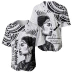 New Zealand Women's Day Baseball Jersey Aotearoa Kia Whakapumau Te Mana Wahine