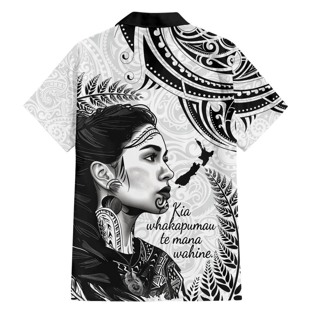 New Zealand Women's Day Hawaiian Shirt Aotearoa Kia Whakapumau Te Mana Wahine