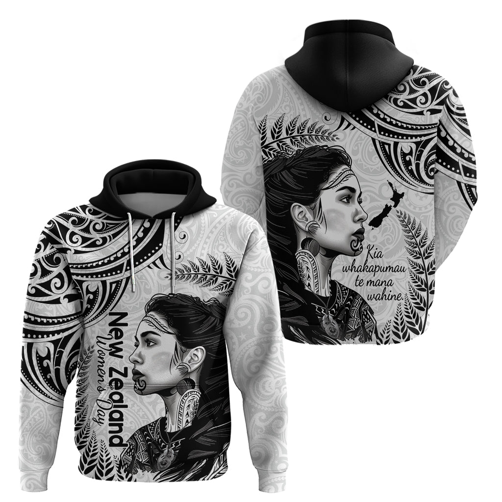 New Zealand Women's Day Hoodie Aotearoa Kia Whakapumau Te Mana Wahine