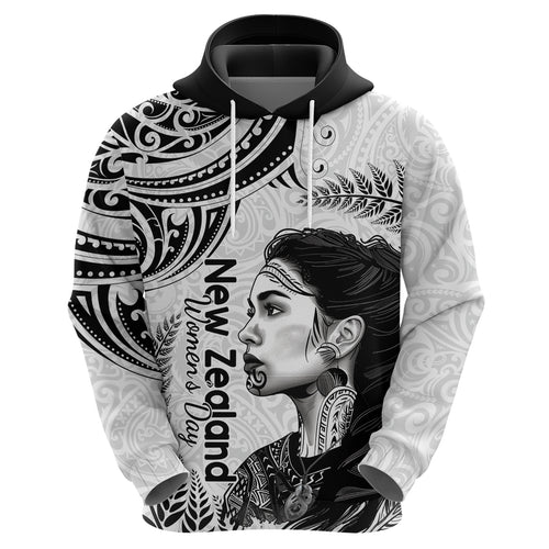 New Zealand Women's Day Hoodie Aotearoa Kia Whakapumau Te Mana Wahine