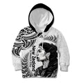 New Zealand Women's Day Kid Hoodie Aotearoa Kia Whakapumau Te Mana Wahine