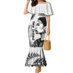 New Zealand Women's Day Mermaid Dress Aotearoa Kia Whakapumau Te Mana Wahine