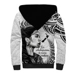 New Zealand Women's Day Sherpa Hoodie Aotearoa Kia Whakapumau Te Mana Wahine