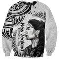 New Zealand Women's Day Sweatshirt Aotearoa Kia Whakapumau Te Mana Wahine