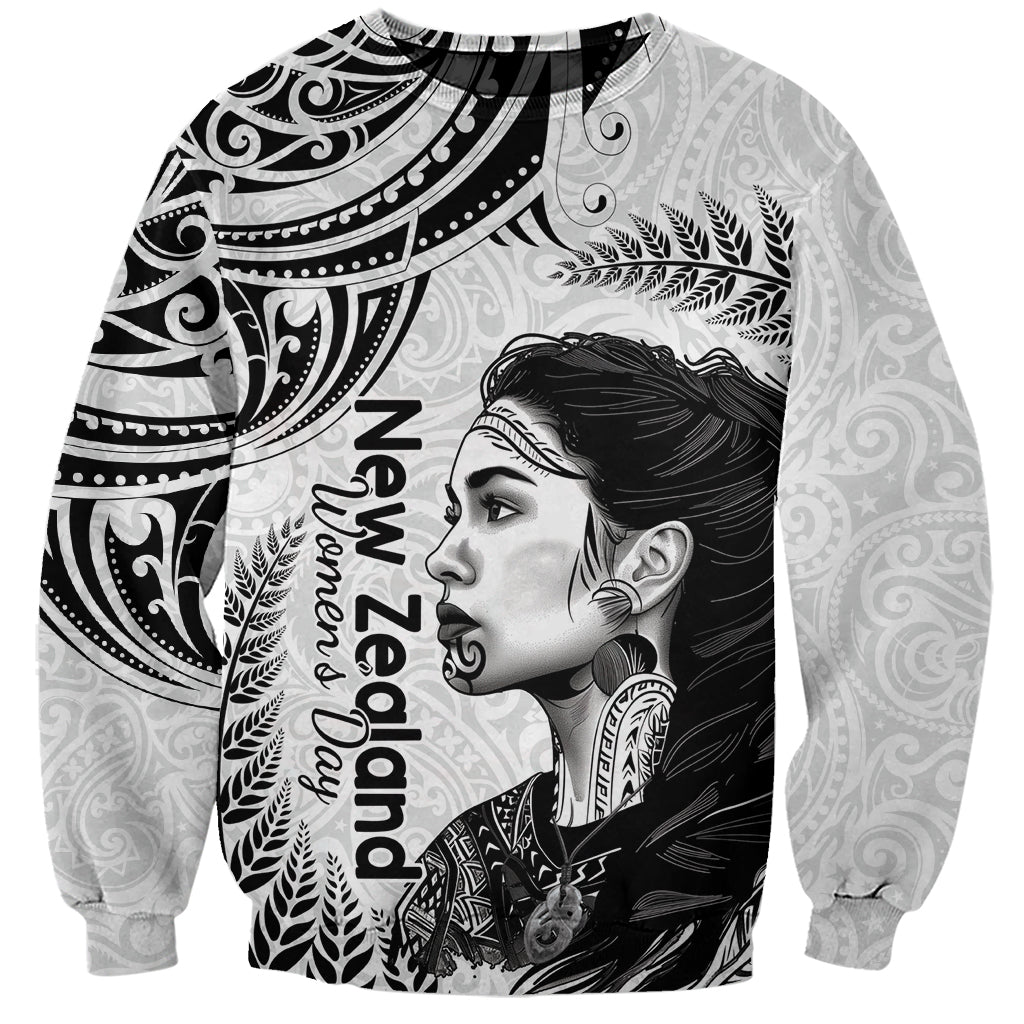 New Zealand Women's Day Sweatshirt Aotearoa Kia Whakapumau Te Mana Wahine