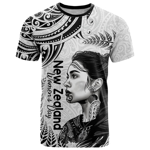 New Zealand Women's Day T Shirt Aotearoa Kia Whakapumau Te Mana Wahine