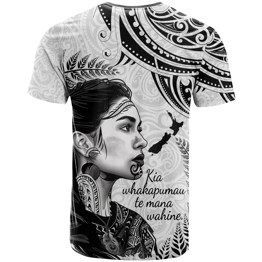 New Zealand Women's Day T Shirt Aotearoa Kia Whakapumau Te Mana Wahine
