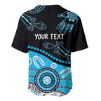 Different Not Less Autism Awareness Australia Personalised Baseball Jersey Aussie Aboriginal Lizards