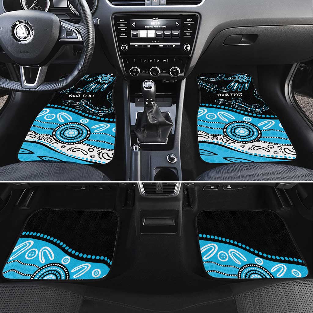 Different Not Less Autism Awareness Australia Personalised Car Mats Aussie Aboriginal Lizards