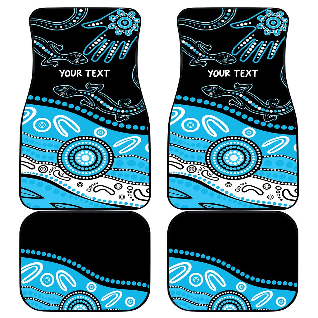 Different Not Less Autism Awareness Australia Personalised Car Mats Aussie Aboriginal Lizards