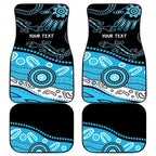 Different Not Less Autism Awareness Australia Personalised Car Mats Aussie Aboriginal Lizards