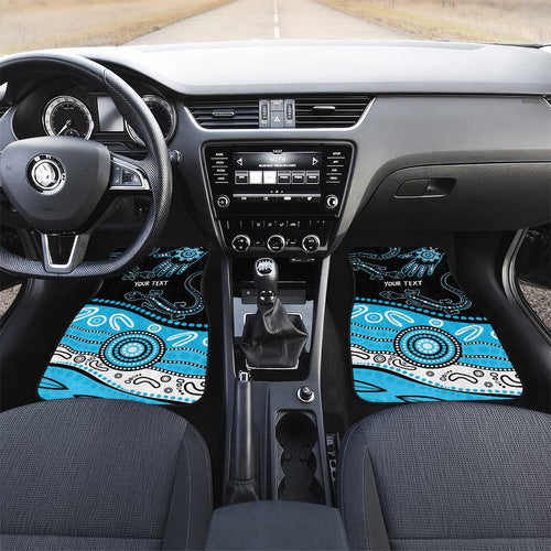 Different Not Less Autism Awareness Australia Personalised Car Mats Aussie Aboriginal Lizards
