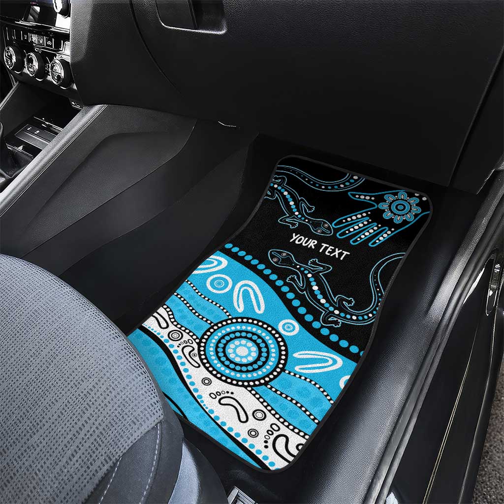 Different Not Less Autism Awareness Australia Personalised Car Mats Aussie Aboriginal Lizards