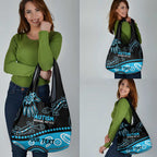 Different Not Less Autism Awareness Australia Personalised Grocery Bag Aussie Aboriginal Lizards