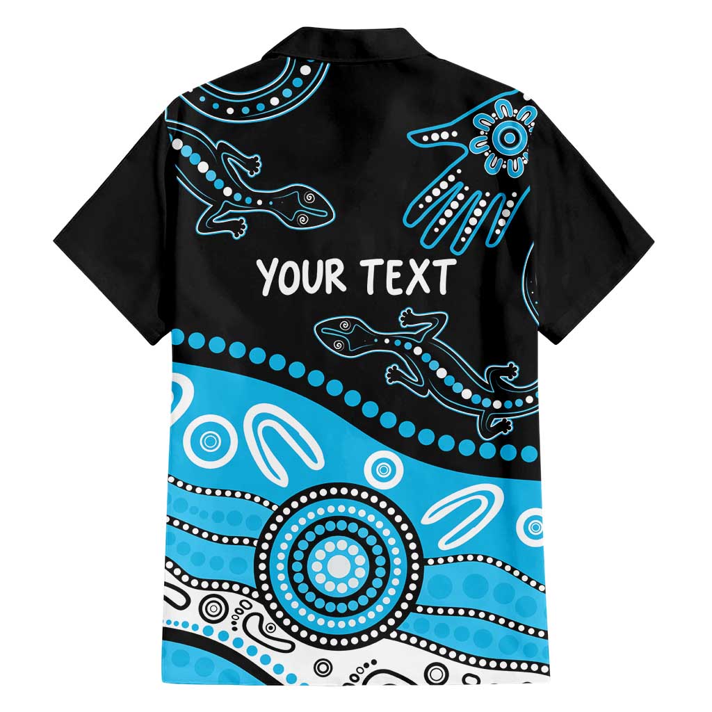 Different Not Less Autism Awareness Australia Personalised Hawaiian Shirt Aussie Aboriginal Lizards