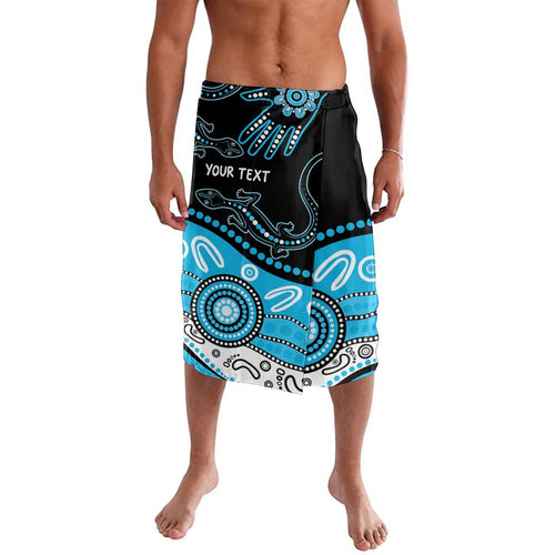 Different Not Less Autism Awareness Australia Personalised Lavalava Aussie Aboriginal Lizards