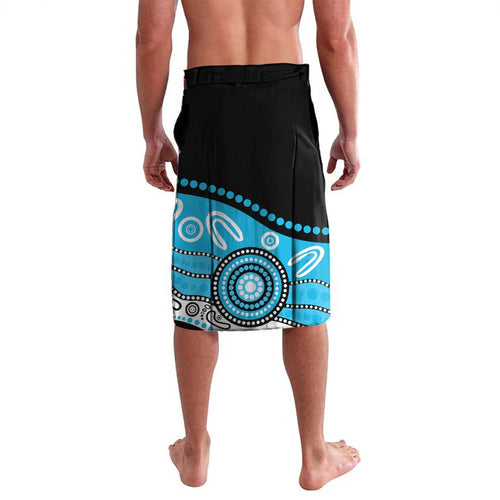 Different Not Less Autism Awareness Australia Personalised Lavalava Aussie Aboriginal Lizards