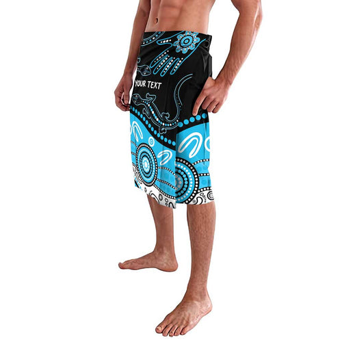 Different Not Less Autism Awareness Australia Personalised Lavalava Aussie Aboriginal Lizards