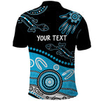 Different Not Less Autism Awareness Australia Personalised Polo Shirt Aussie Aboriginal Lizards