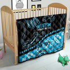 Different Not Less Autism Awareness Australia Personalised Quilt Aussie Aboriginal Lizards