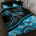 Different Not Less Autism Awareness Australia Personalised Quilt Bed Set Aussie Aboriginal Lizards