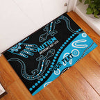 Different Not Less Autism Awareness Australia Personalised Rubber Doormat Aussie Aboriginal Lizards