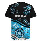 Different Not Less Autism Awareness Australia Personalised Rugby Jersey Aussie Aboriginal Lizards