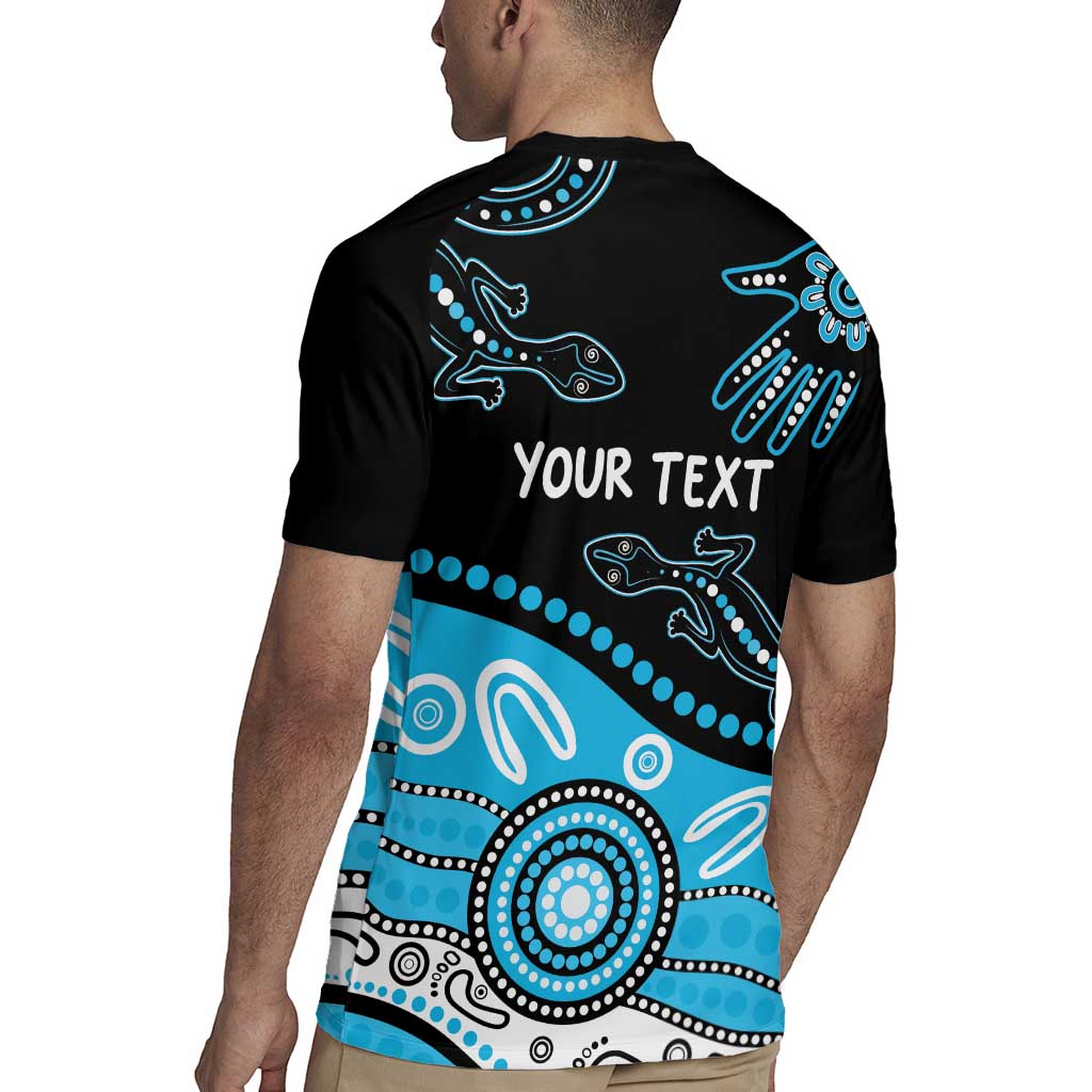Different Not Less Autism Awareness Australia Personalised Rugby Jersey Aussie Aboriginal Lizards