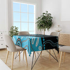 Different Not Less Autism Awareness Australia Personalised Tablecloth Aussie Aboriginal Lizards