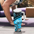 Different Not Less Autism Awareness Australia Personalised Tumbler With Handle Aboriginal Lizards