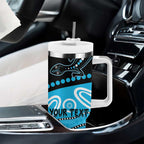 Different Not Less Autism Awareness Australia Personalised Tumbler With Handle Aboriginal Lizards