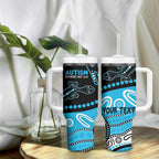 Different Not Less Autism Awareness Australia Personalised Tumbler With Handle Aboriginal Lizards