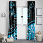 Different Not Less Autism Awareness Australia Personalised Window Curtain Aussie Aboriginal Lizards