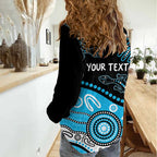 Different Not Less Autism Awareness Australia Personalised Women Casual Shirt Aussie Aboriginal Lizards