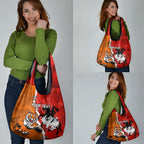 Personalised Dragons And Tigers Rugby Grocery Bag Sporty Style