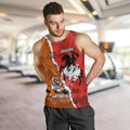 Personalised Dragons And Tigers Rugby Men Tank Top Sporty Style