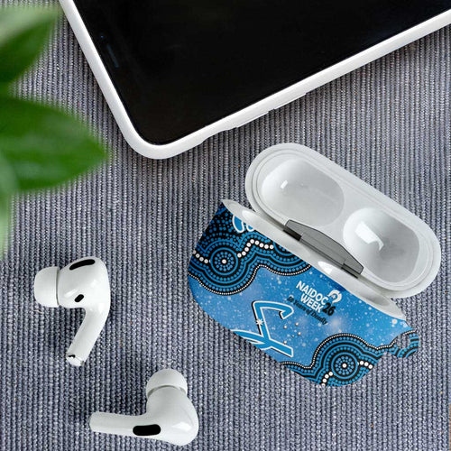 Adelaide Strikers NAIDOC Week 2026 Custom AirPods Case 50 Years Deadly Indigenous Art Glitter Effect