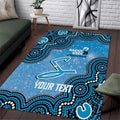 Adelaide Strikers NAIDOC Week 2026 Custom Area Rug 50 Years Deadly Indigenous Art Glitter Effect