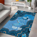 Adelaide Strikers NAIDOC Week 2026 Custom Area Rug 50 Years Deadly Indigenous Art Glitter Effect